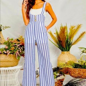 Striped jumpsuit - so cute